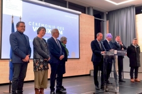 Franck Robine, présente des vœux placés sous le signe de la confiance et d’union paisible entre les deux anciennes régions !
